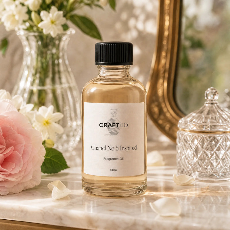 Chanel No 5 Inspired fragrance oil bottle