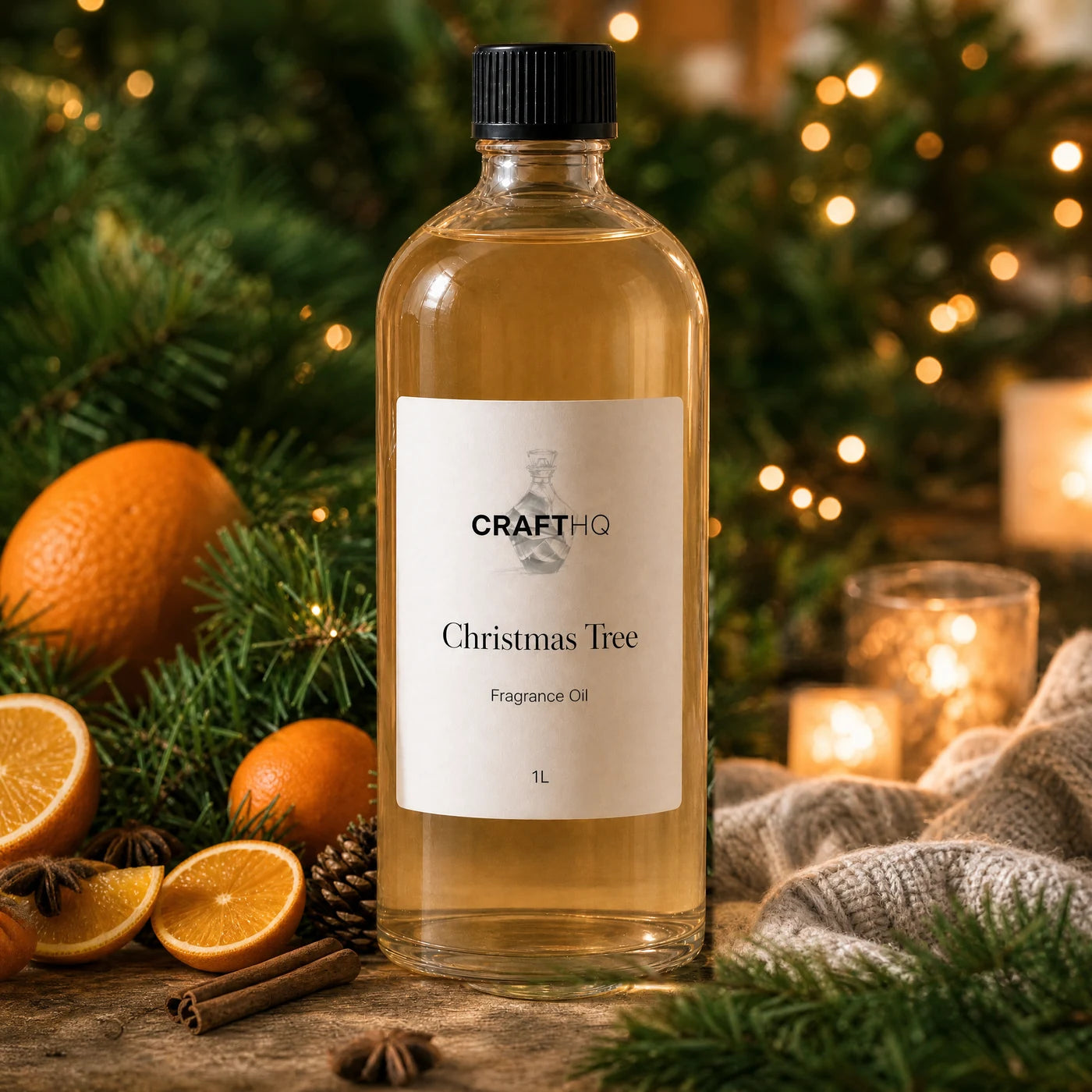 Christmas Tree fragrance oil 1L bottle