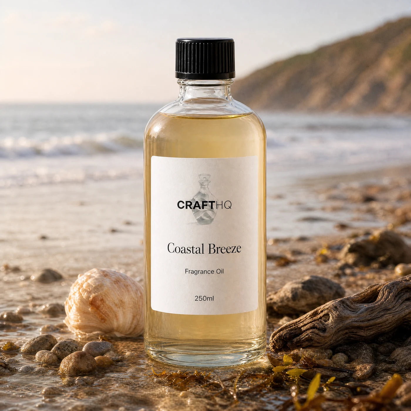 Coastal Breeze fragrance oil 250ml bottle