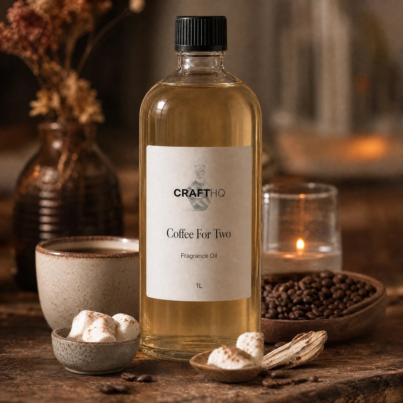 Coffee For Two fragrance oil 1L bottle
