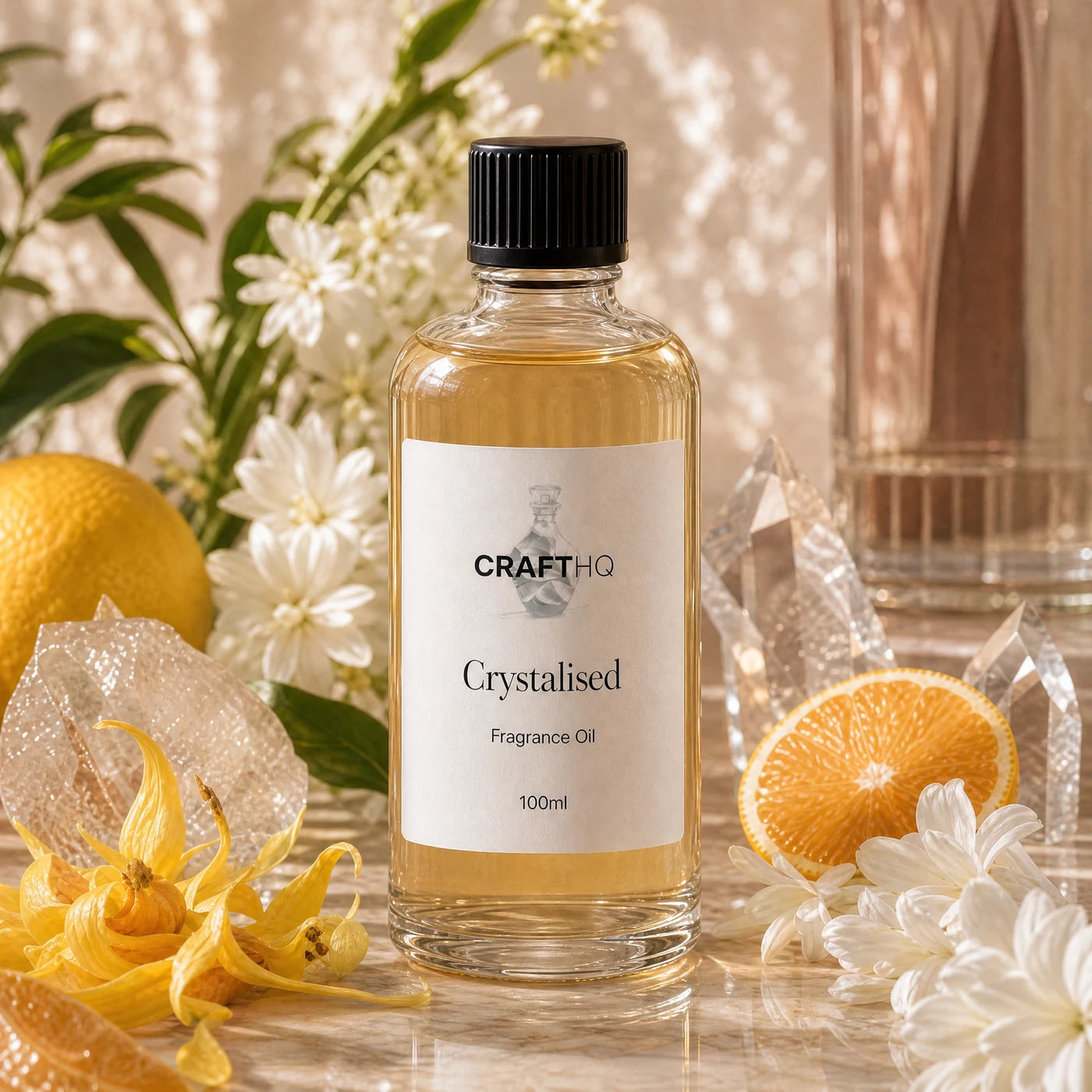 Crystalised fragrance oil 100ml bottle