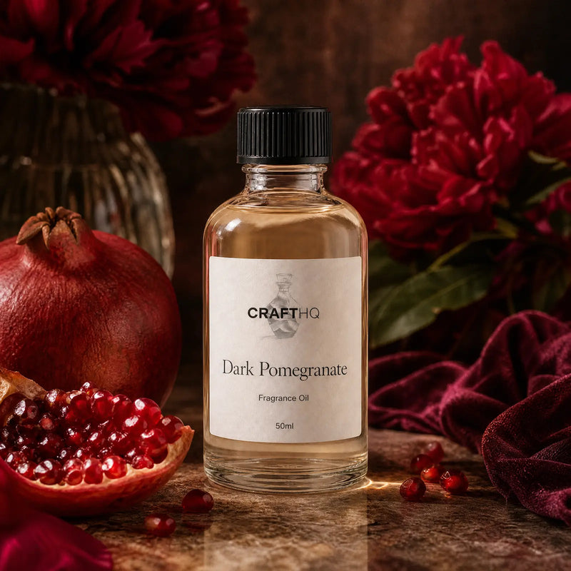 Dark Pomegranate fragrance oil bottle