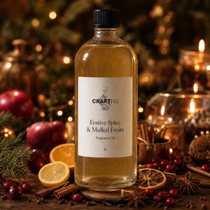 Festive Spice & Mulled Fruits fragrance oil 1L bottle