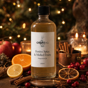 Festive Spice & Mulled Fruits fragrance oil 250ml bottle