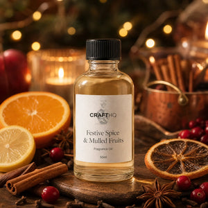 Festive Spice & Mulled Fruits fragrance oil bottle