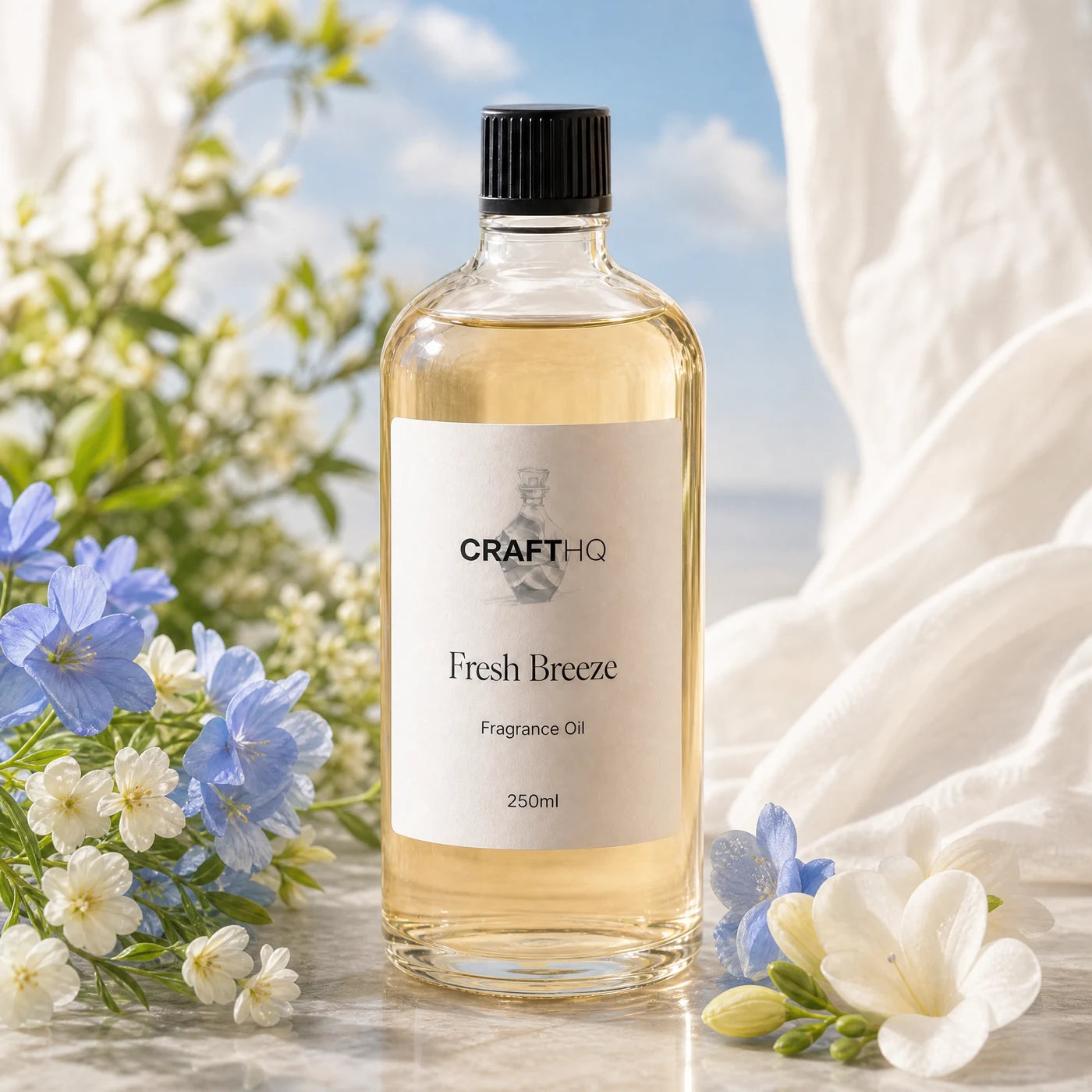 Fresh Breeze fragrance oil 250ml bottle