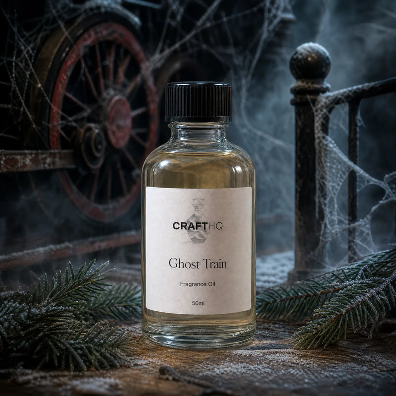 Ghost Train fragrance oil bottle