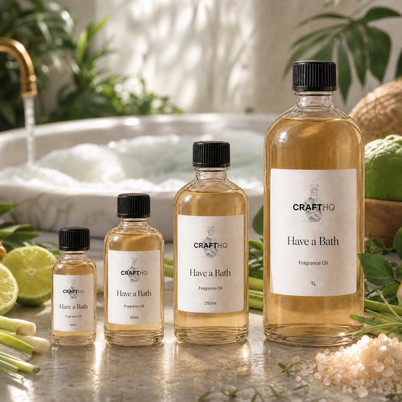 Have a Bath fragrance oil in every size