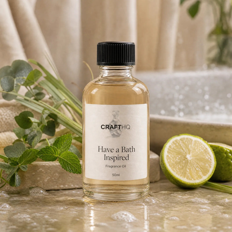 Have a Bath Inspired fragrance oil bottle