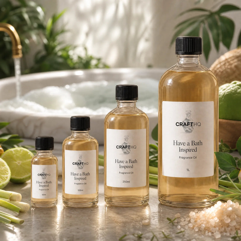 Have a Bath Inspired fragrance oil in every size