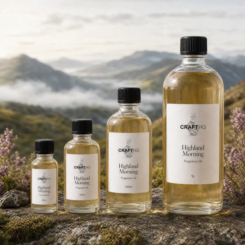 Highland Morning fragrance oil in every size