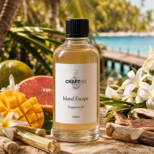 Island Escape fragrance oil 100ml bottle
