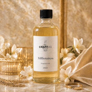 Millionairess fragrance oil 250ml bottle