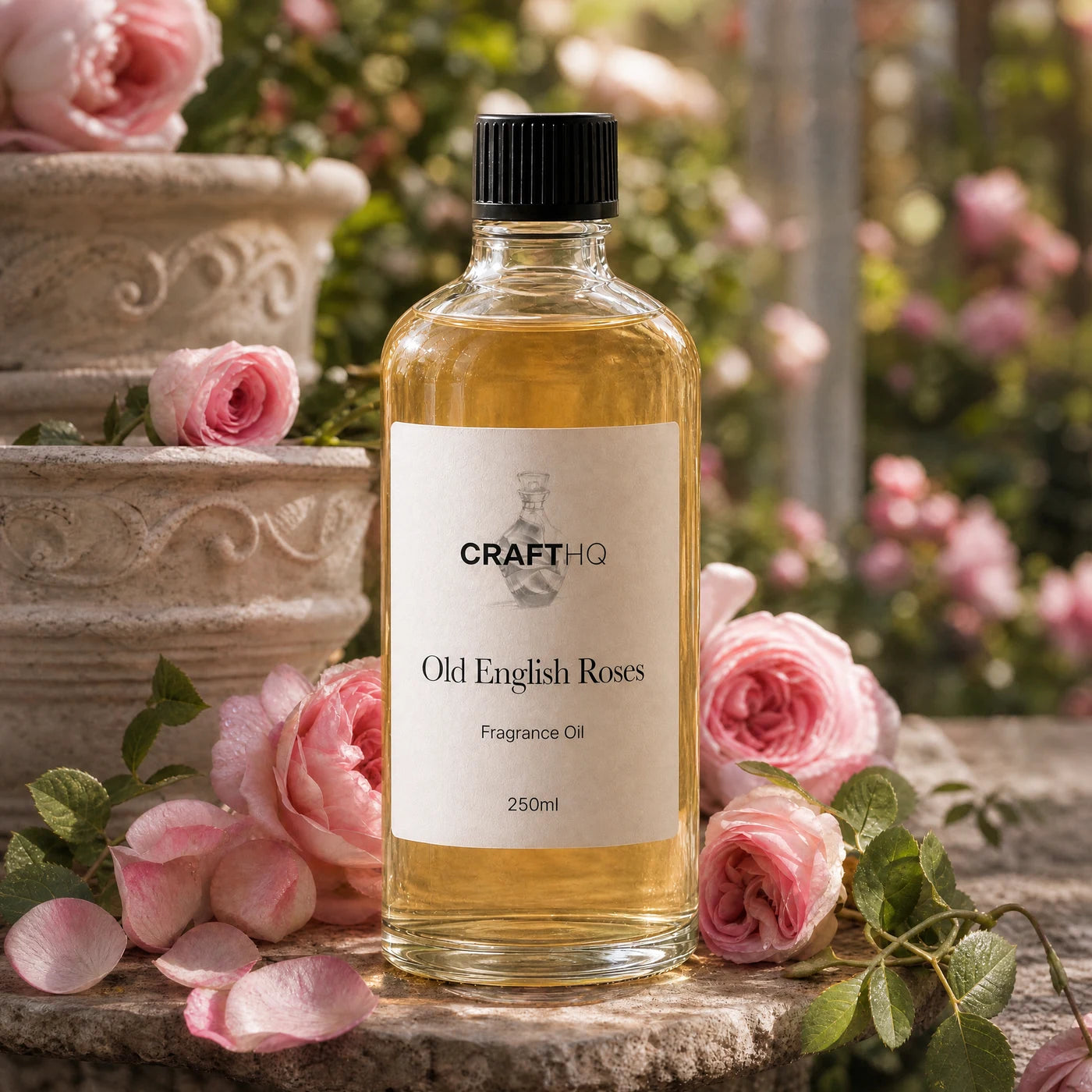 Old English Roses fragrance oil 250ml bottle