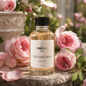 Old English Roses fragrance oil bottle