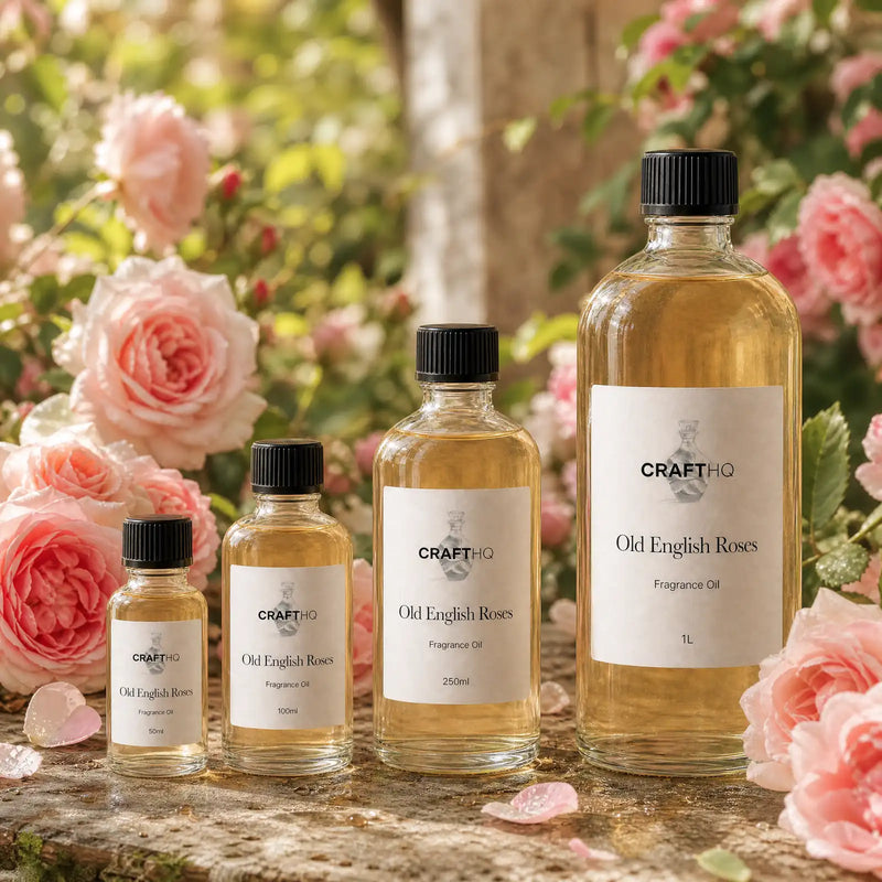 Old English Roses fragrance oil in every size