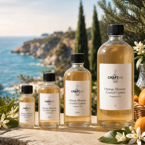 Orange Blossom Coastal Cypress fragrance oil in every size