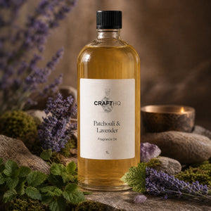 Patchouli & Lavender fragrance oil 1L bottle