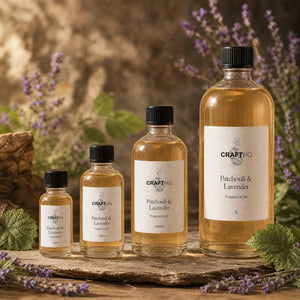 Patchouli & Lavender fragrance oil in every size
