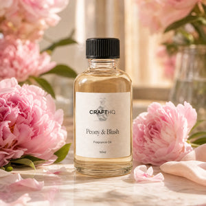 Peony & Blush fragrance oil bottle