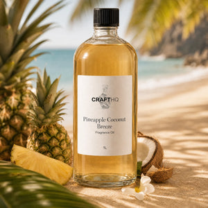 Pineapple Coconut Breeze fragrance oil 1L bottle