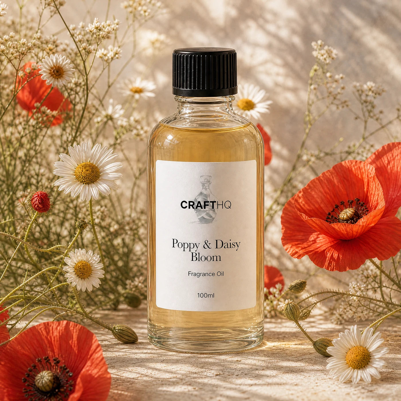Poppy & Daisy Bloom fragrance oil 100ml bottle