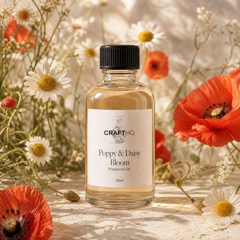Poppy & Daisy Bloom fragrance oil bottle