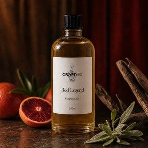 Red Legend fragrance oil 250ml bottle