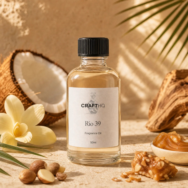 Rio 39 fragrance oil bottle