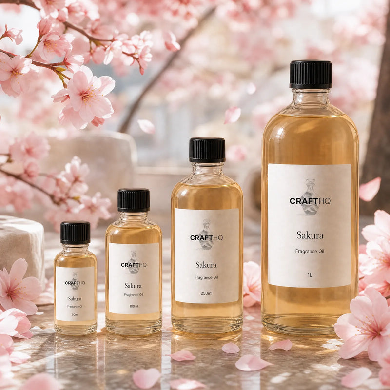 Sakura fragrance oil in every size