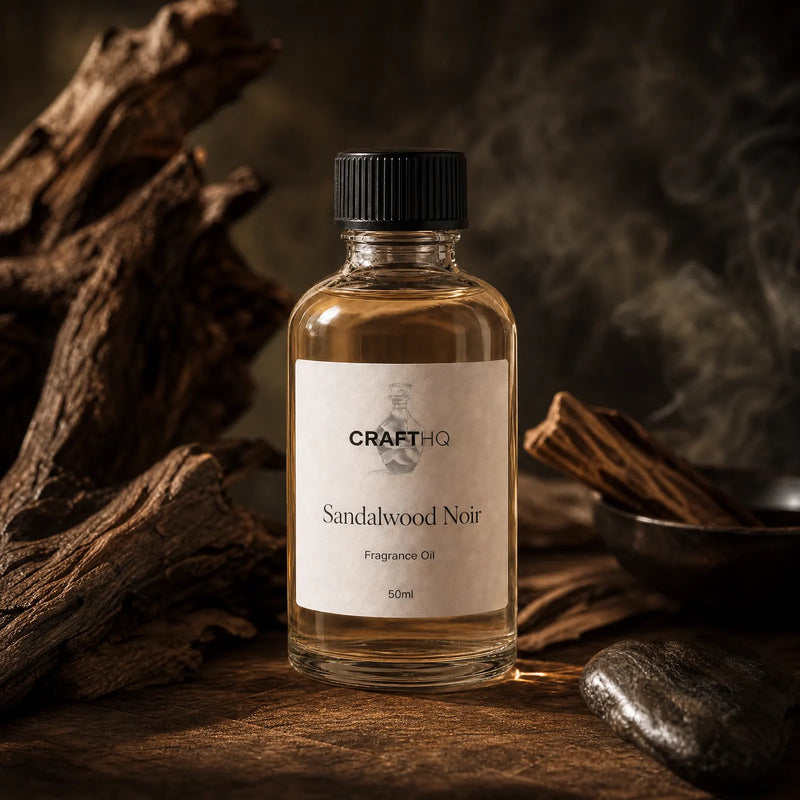 Sandalwood Noir fragrance oil bottle