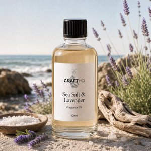 Sea Salt & Lavender fragrance oil 100ml bottle