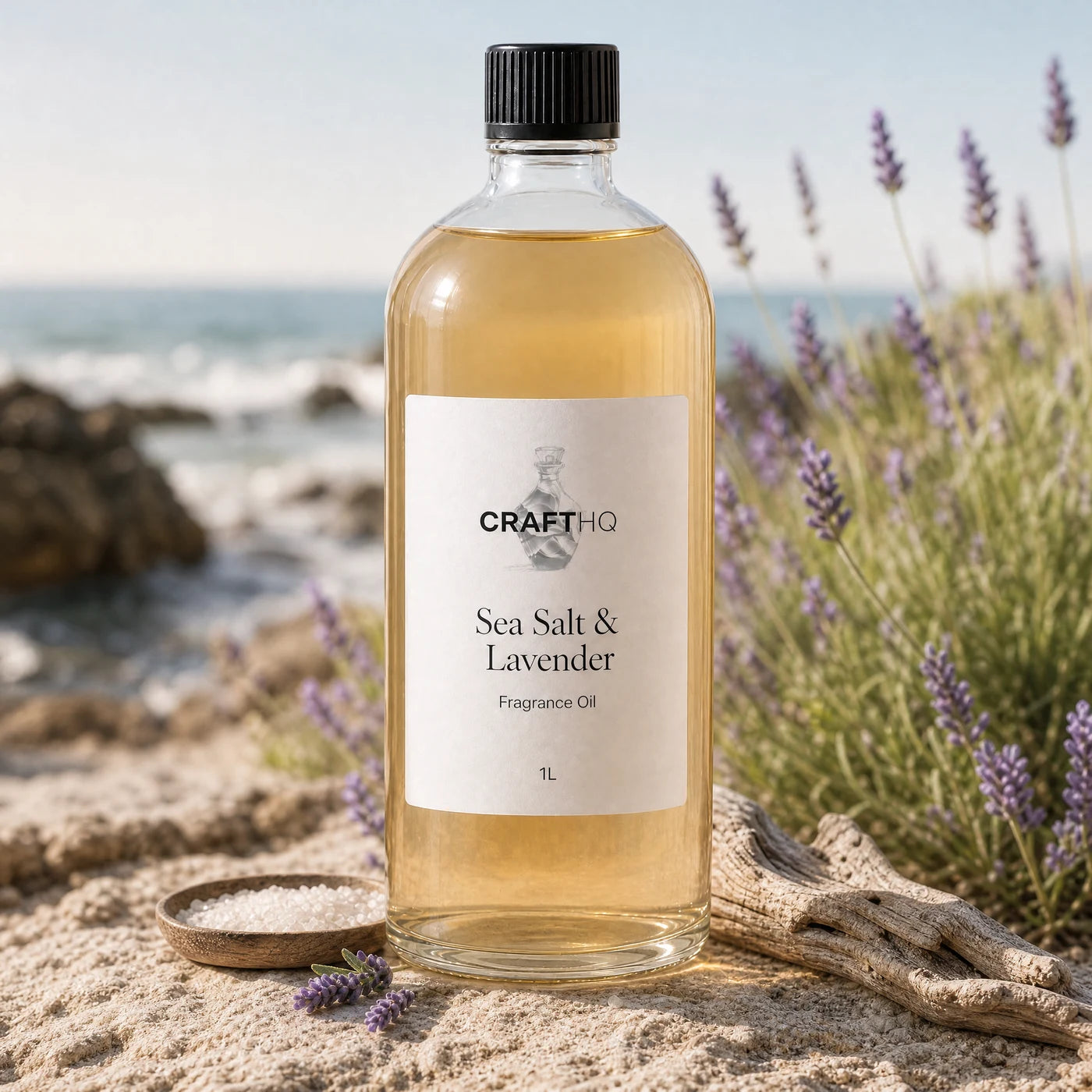 Sea Salt & Lavender fragrance oil 1L bottle
