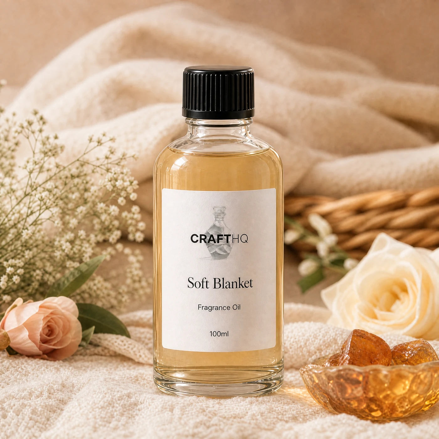 Soft Blanket fragrance oil 100ml bottle