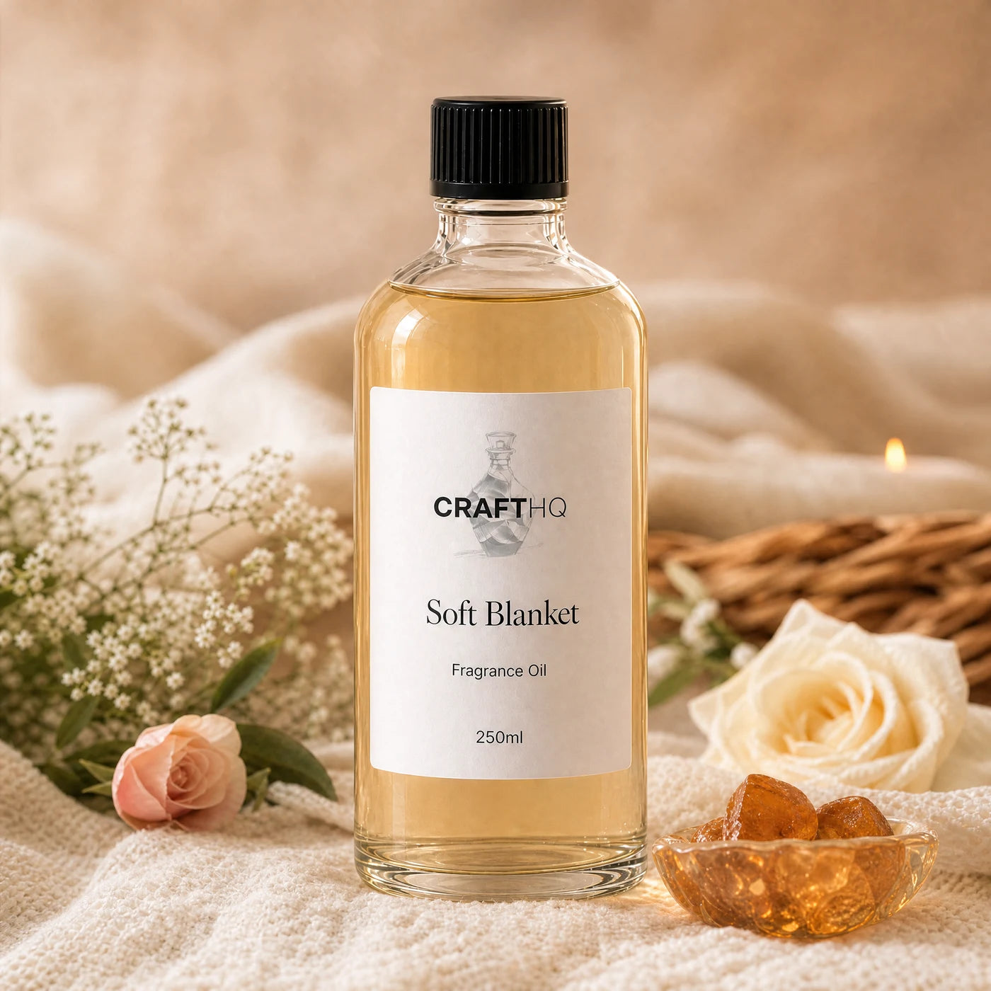 Soft Blanket fragrance oil 250ml bottle
