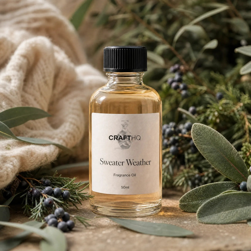 Sweater Weather fragrance oil bottle