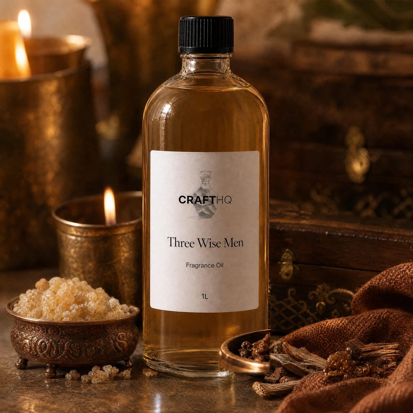 Three Wise Men fragrance oil 1L bottle