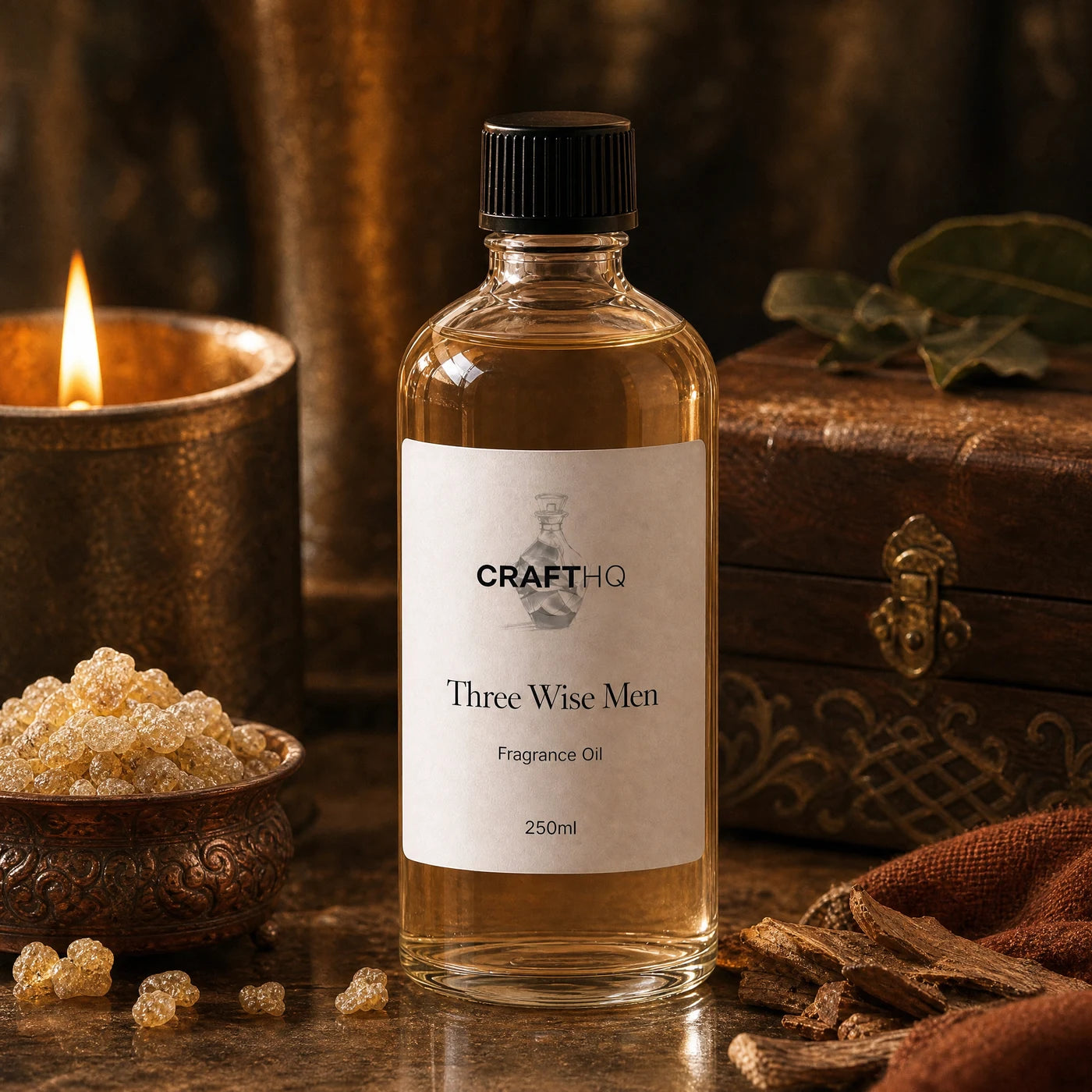 Three Wise Men fragrance oil 250ml bottle