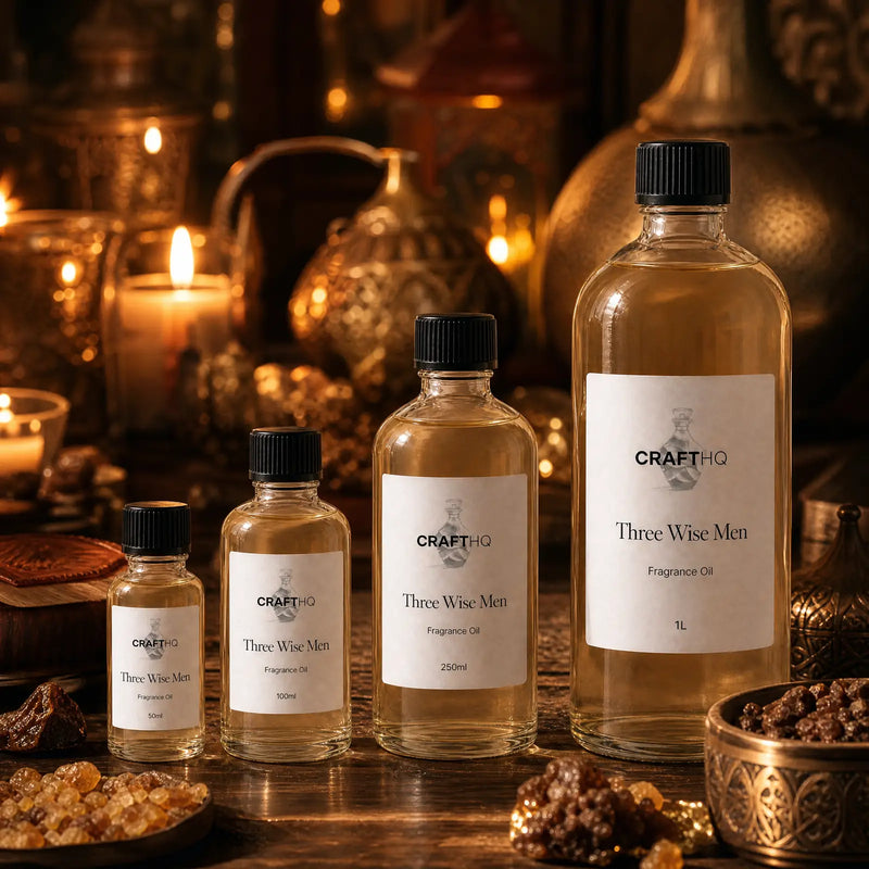 Three Wise Men fragrance oil in every size