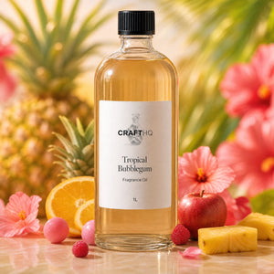 Tropical Bubblegum fragrance oil 1L bottle