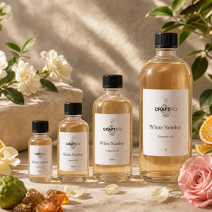 White Number fragrance oil in every size