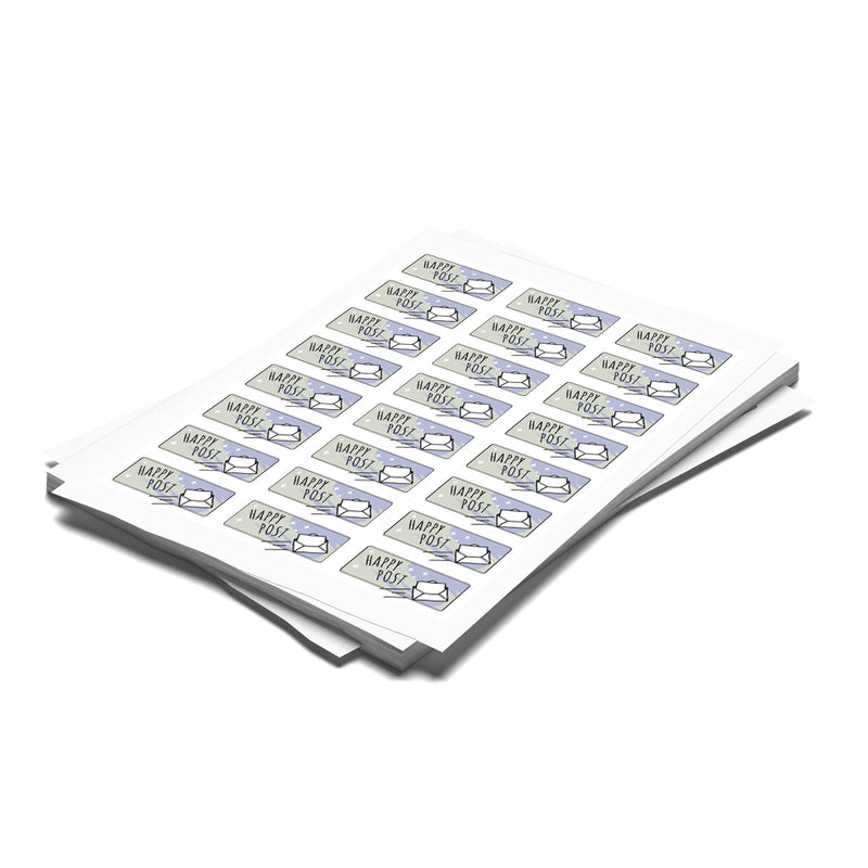 24 x Happy Post Stickers - Starred 2 – Craft HQ