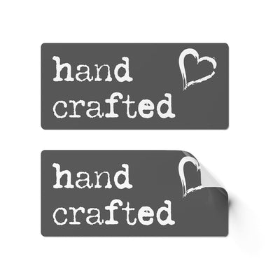 24 x Hand Crafted Stickers - Dark