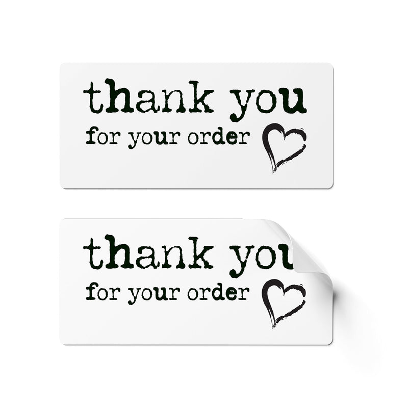 24 x Thank You for Your Order - Light