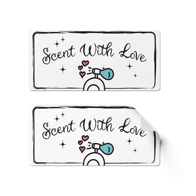 24 x Scent with Love Stickers - Crafty Light