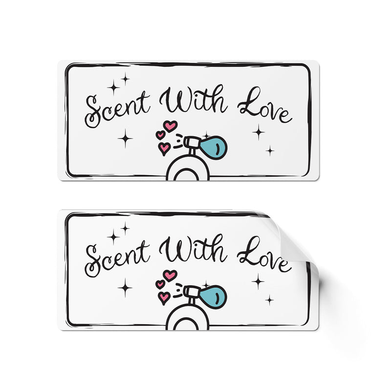 24 x Scent with Love Stickers - Crafty Light