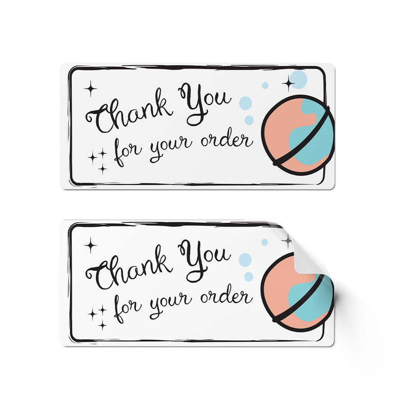 24 x Thank You for Your Order - Crafty Light