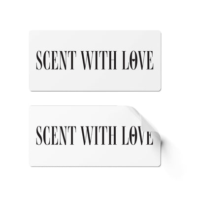 24 x Scent with Love Stickers - Simple Black