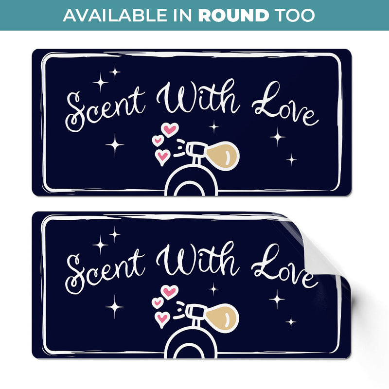 24 x Scent with Love Stickers - Crafty Dark