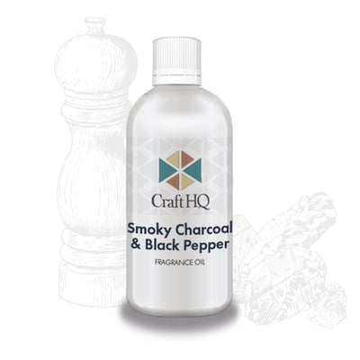 Smoky Charcoal & Black Pepper Fragrance Oil